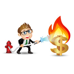 People Set - Business -Business crisis concept