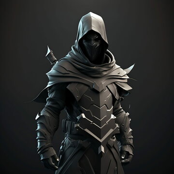 person in a hood