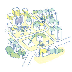 交流の多い生活。活気ある日常