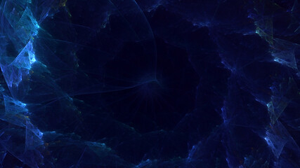 3D rendering abstract circle light background