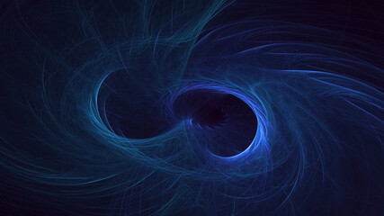 3D rendering abstract colorful fractal light background