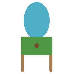 Mirror Flat Icon