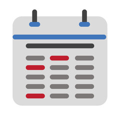 Calender Flat Icon