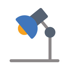 Lamp Table Flat Icon