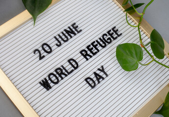 World refugee day 20 June