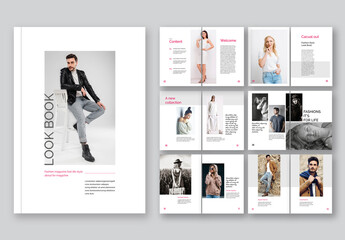 Fashion Look Book Layout