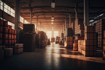 Naklejka premium warehouse