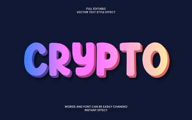 Crypto Text Effect 