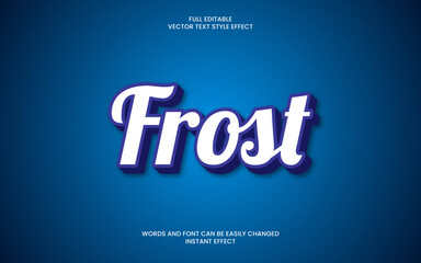 Frost Text Effect 