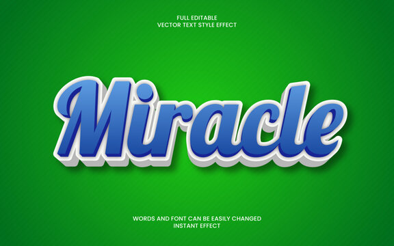 Miracle Text Effect 
