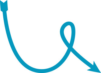 arrow bow symbol illustration