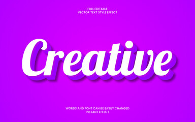 Creative Text Effect 