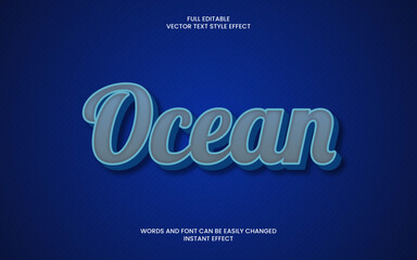 Ocean Text Effect 