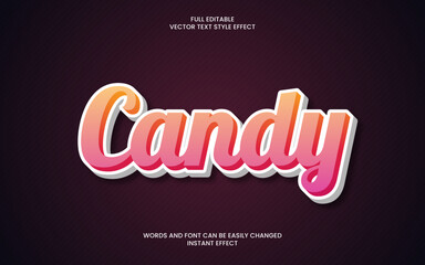 Candy Text Effect 