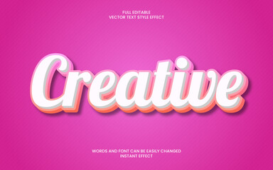 Creative Text Effect 