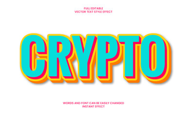 Crypto Text Effect 