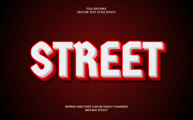 Street Text Effect 