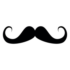 Moustache Flat Icon