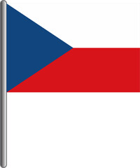 Czech Republic flag 84