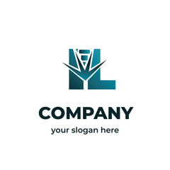 Laser Cutting Modern Company Logo Template