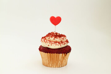 Red Velvet Cup Cake for Valentine's Day