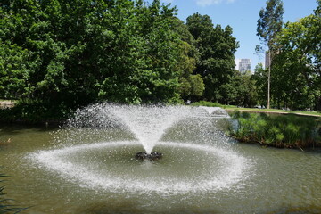 Carlton Gardens in Melbourne