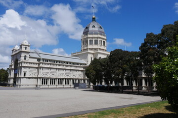 Obraz premium Royal Exhibition Building in Melbourne City