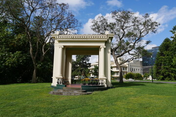 Tempel in Fitzroy Gardens Parkanlage Melbourne