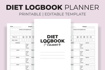 Diet Logbook Planner