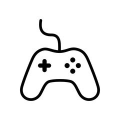 joystick game outline icon