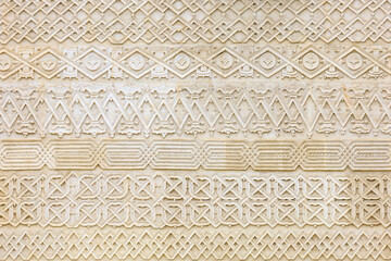 Rough texture wall surface with vintage patterns. Backdrop, graphic resource. Texture background