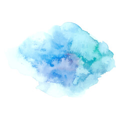 Watercolor background. Brush stroke vector illustration. Scalable design element.