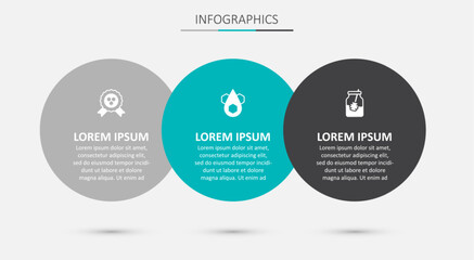 Set Honeycomb, award and Jar of honey and dipper stick. Business infographic template. Vector