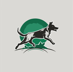 Vector chien illustration