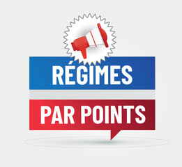 r&eacute;gime des retraites par points en france