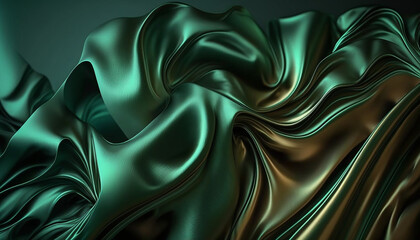 abstract background luxury cloth or liquid wave or wavy folds of grunge silk texture satin velvet material or luxurious Christmas background or elegant wallpaper design, background