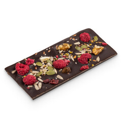 Homemade chocolate bar