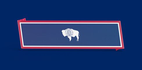 Wyoming Flag Banner