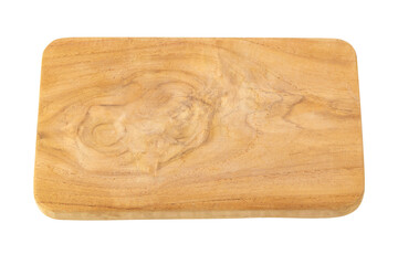 wooden Board isolated on a transparent background.