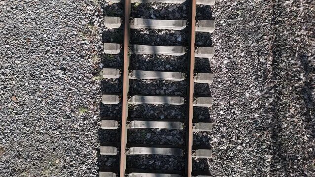 on the disused old railway line