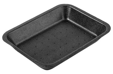 Black Styrofoam Food Trays