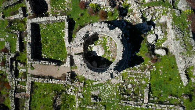 Rizon Illyrian Fortress. Old City of  Risan. Ilirska Gradina Rizon, Grad Risan