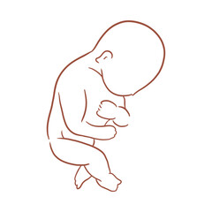 Newborn Outlined