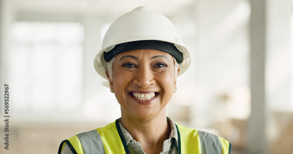 Poster logistics, construction and architect working on renovation, building development and home maintenan