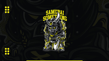 Samurai illustration