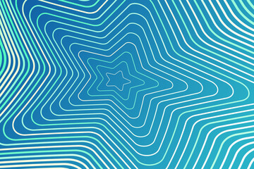 Pattern with geometric elements in blue tones vector abstract gradient background