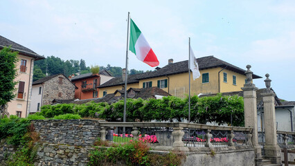 Fototapeta na wymiar Orta in Italien