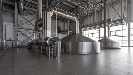 Workshop of big spirit plant.