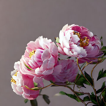 Dahlien - created with generative AI technology