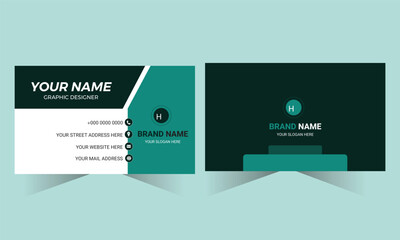 Horizontal and vertical layout. Red and black color theme. Elegant dark back background with abstract golden wavy lines shiny. Horizontal and vertical layout. Creative and Clean Business Card Template